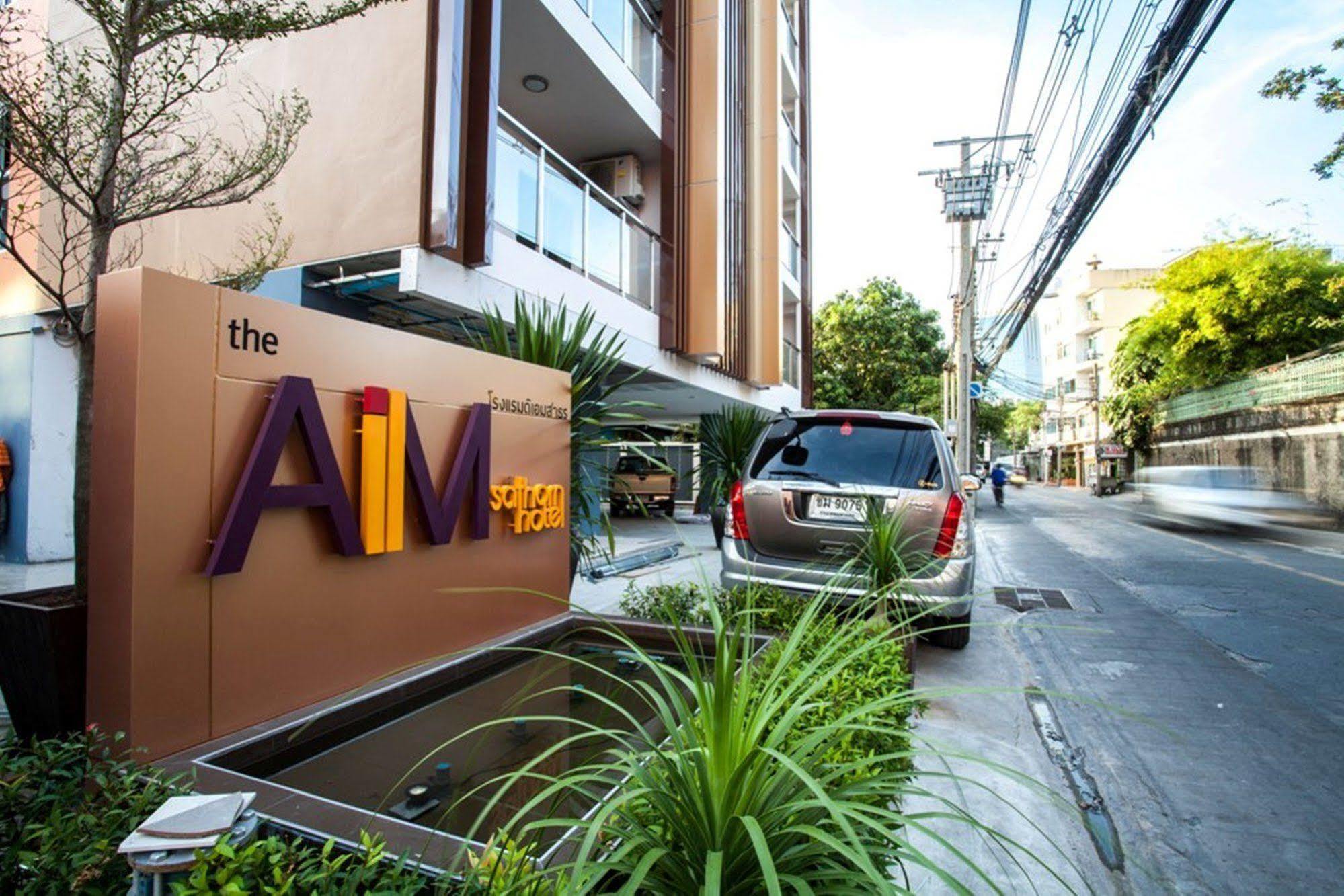 The Aim Sathorn Hotel Bangkok Eksteriør billede